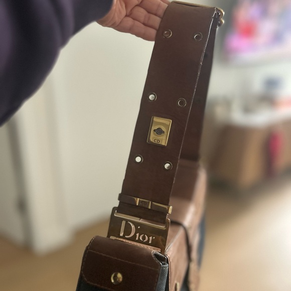 Vintage Dior Columbus bag in denim - Picture 10 of 10